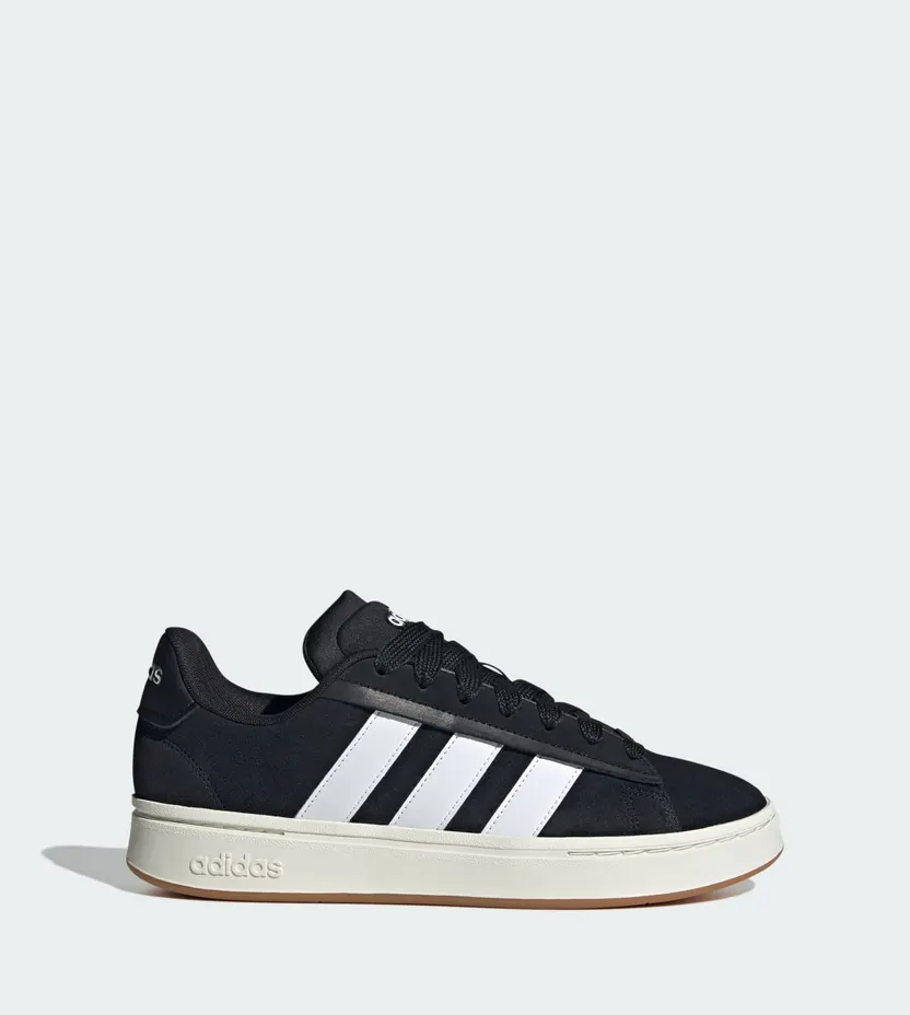 Adidas Grand Court Alpha 00s “Core Black Cloud White Gum” (JR0543)