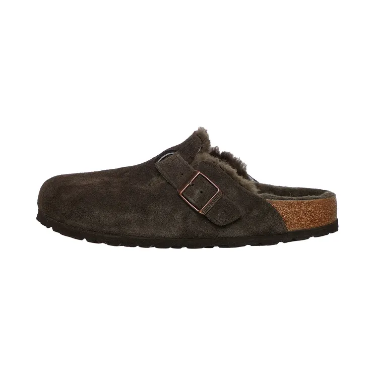 Birkenstock Boston Shearling Clog Narrow “Brown” (1020529)