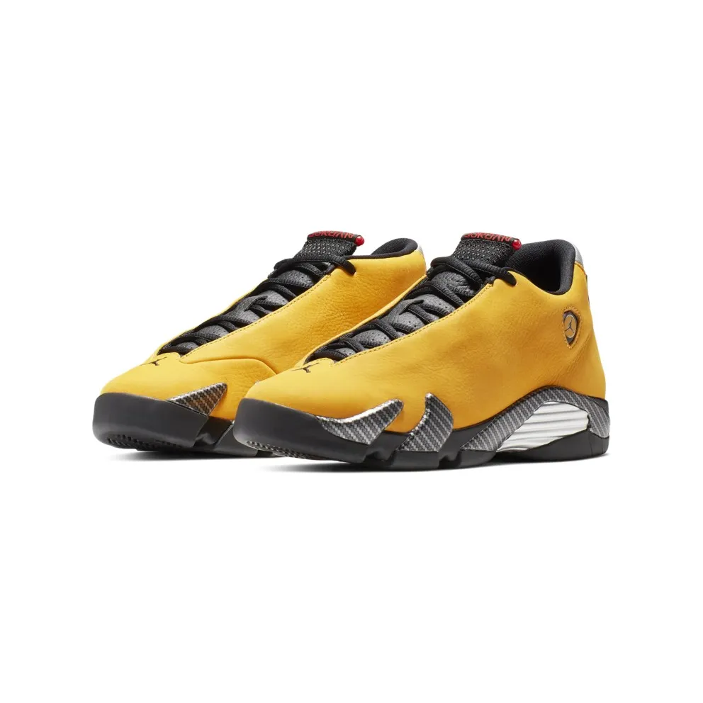 Jordan 14 Retro University Gold (GS) University Gold/Black-University Red-Metallic Silver (BV1218-706)