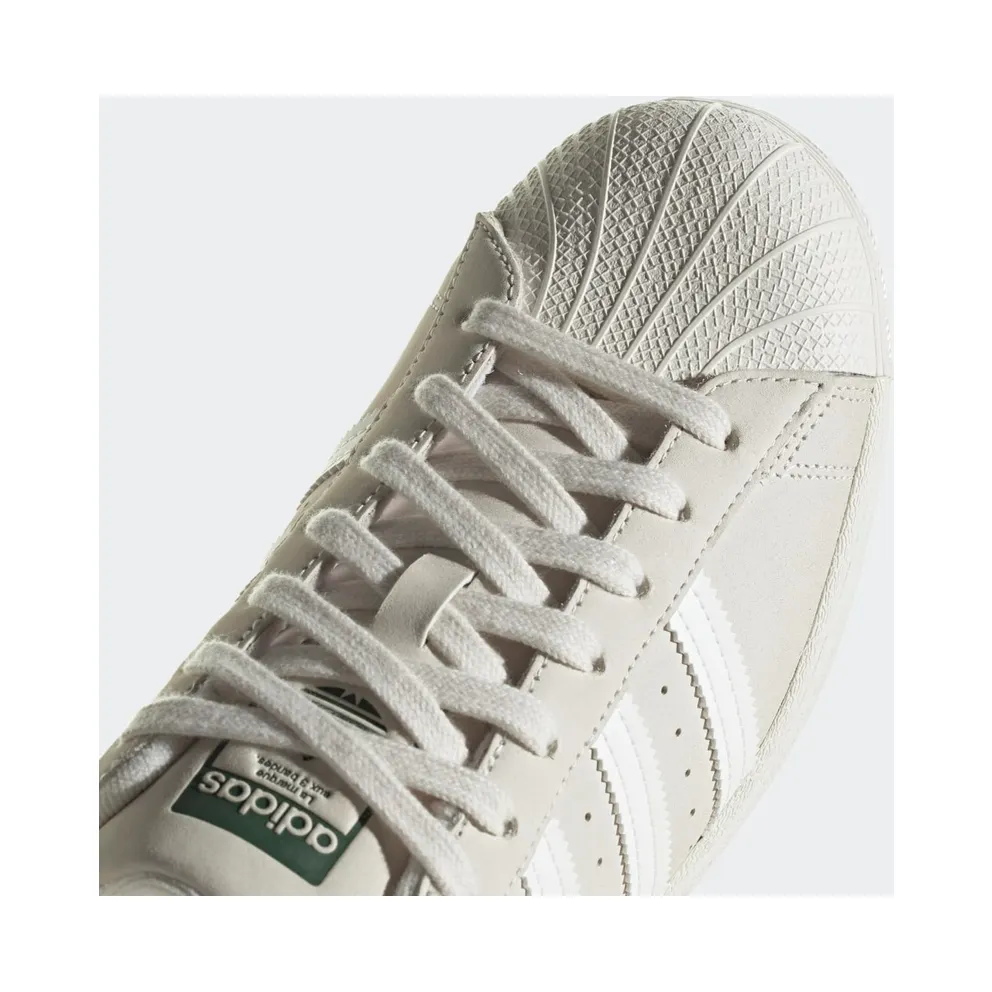 Adidas Superstar Off White / Off White / Dark Green (HQ8926)