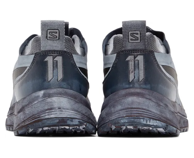 11 by Boris Bidjan Saberi Blue & Black Salomon Edition Bamba 2 Low Sneakers (11xS 147) (4)