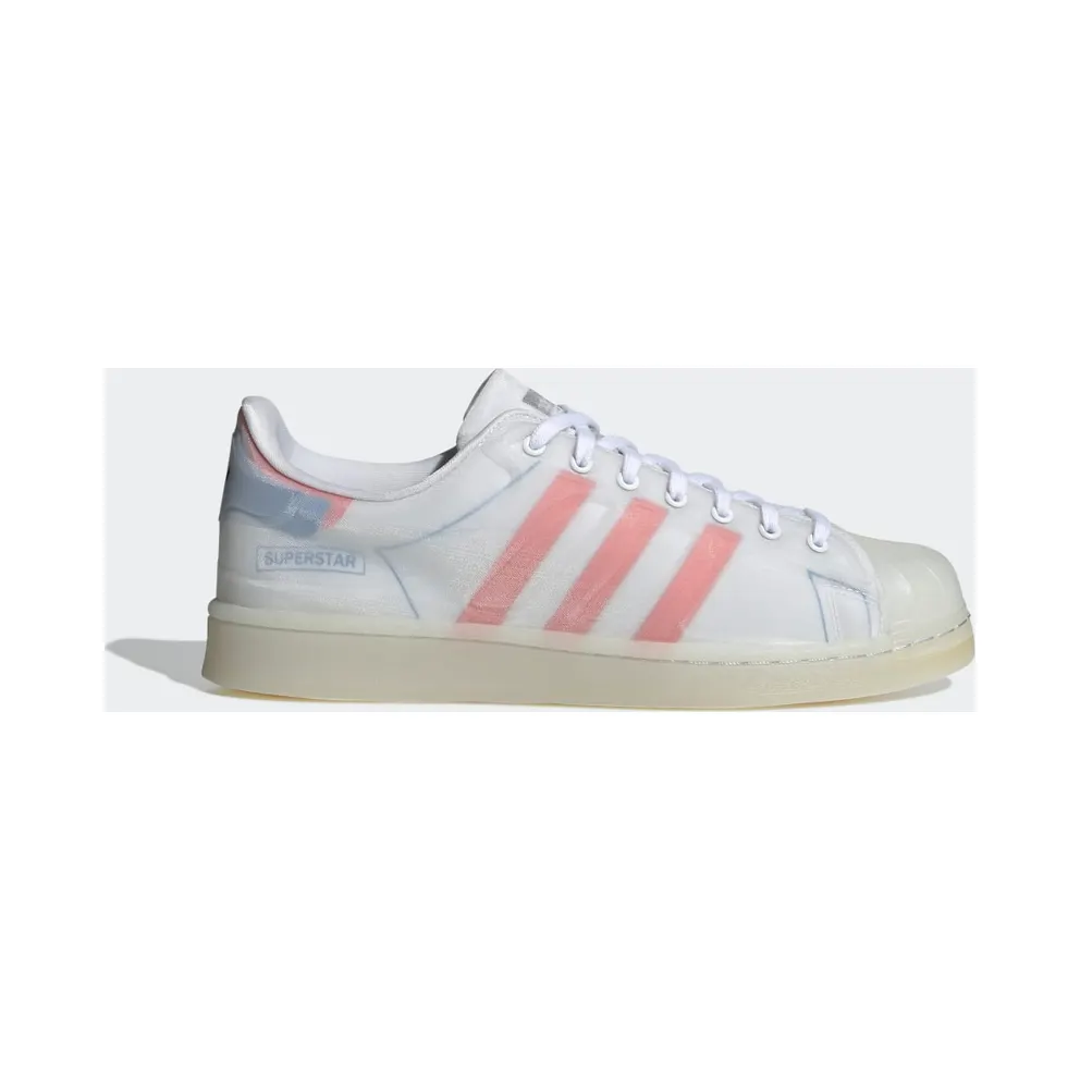 adidas Superstar Futureshell Schuh Cloud White / Semi Solar Red / Bright Blue (FX5544)