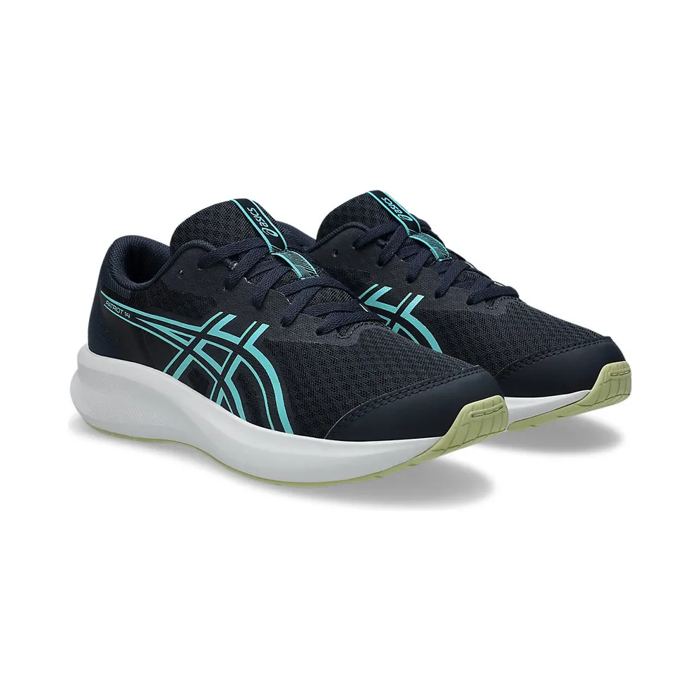 ASICS PATRIOT 14 GS “Midnight / Glow Green” (1014A392-404)