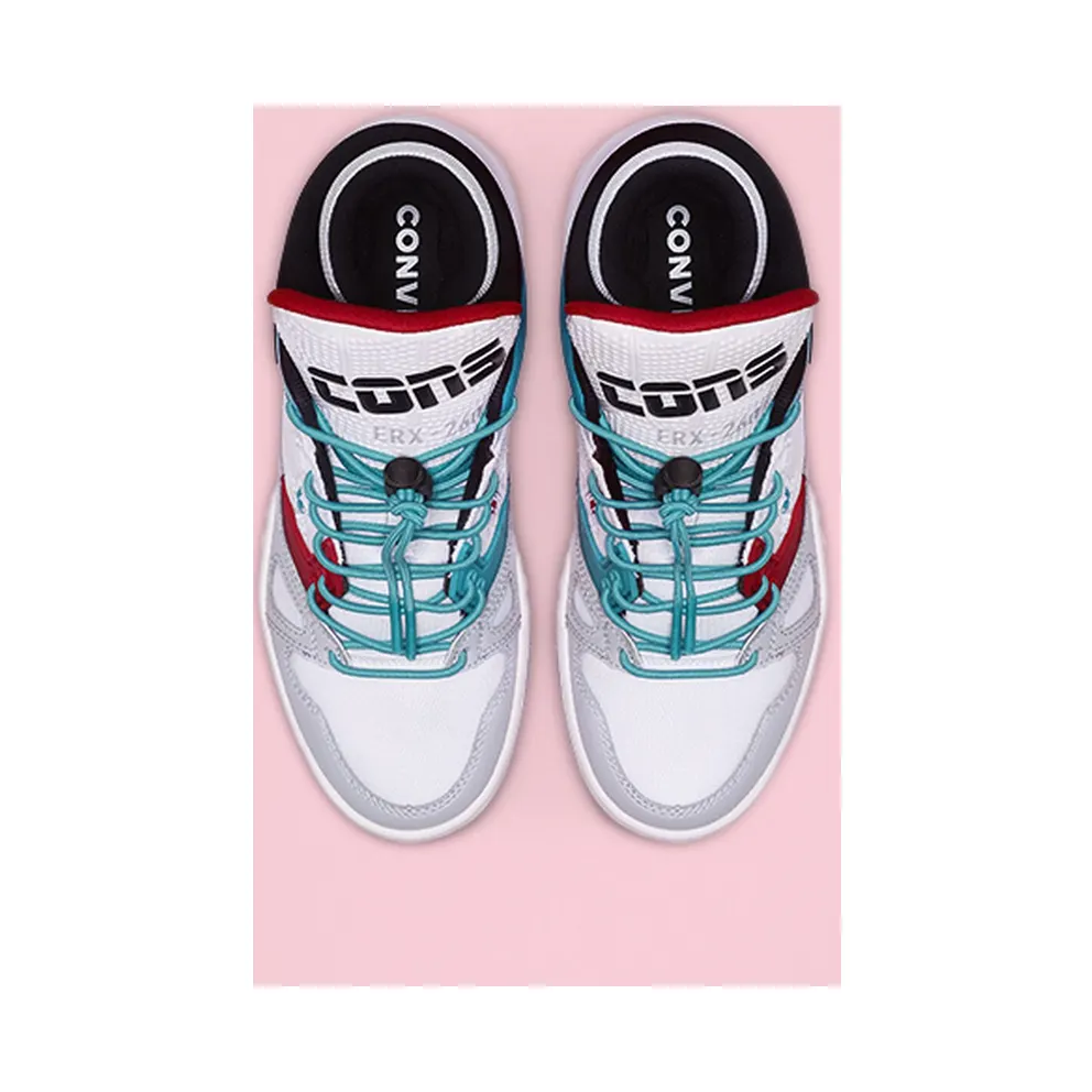 Converse ERX 260 MID White/TURBO GREEN/ENAMEL RED White/turbo Green/enamel Red (265218C)