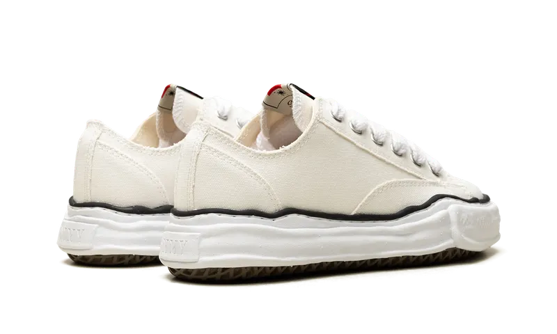 Maison Mihara Yasuhiro Peterson OG Sole Canvas Low “White” (A01FW702-WHT)