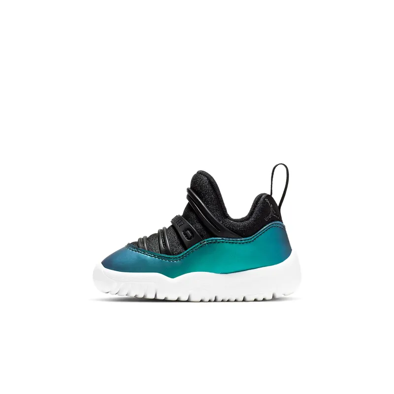 Jordan 11 Retro Little Flex Black Iridescent (TD) Black/Anthracite-Multi-Color-White (BQ7102-009)