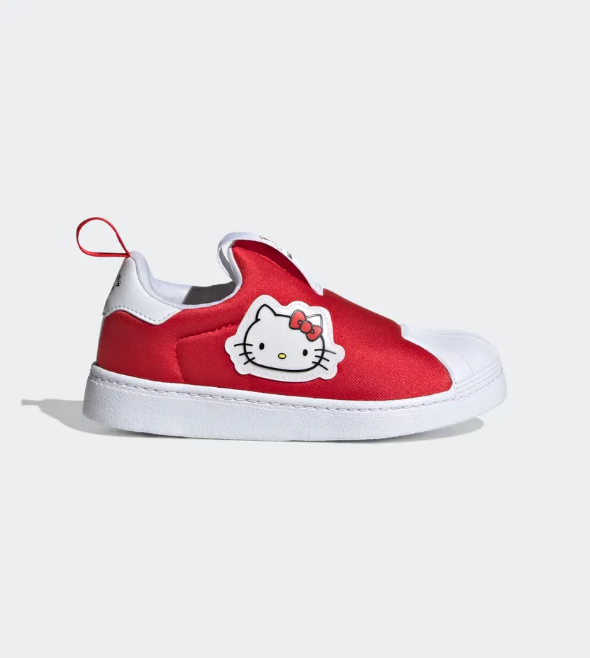 adidas Hello Kitty Superstar 360 Vivid Red / Cloud White / Core Black (GY9211)
