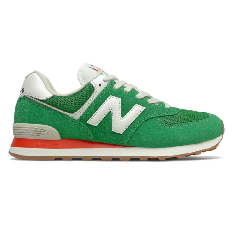 New Balance ML574 HE2 Varsity Green / Velocity Red (ML574HE2)
