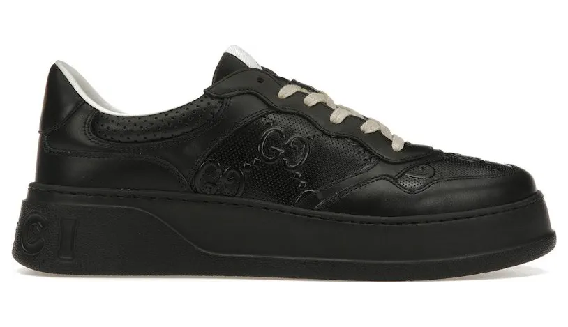 Gucci GG Embossed Black Leather (669582 1XL10 1000)