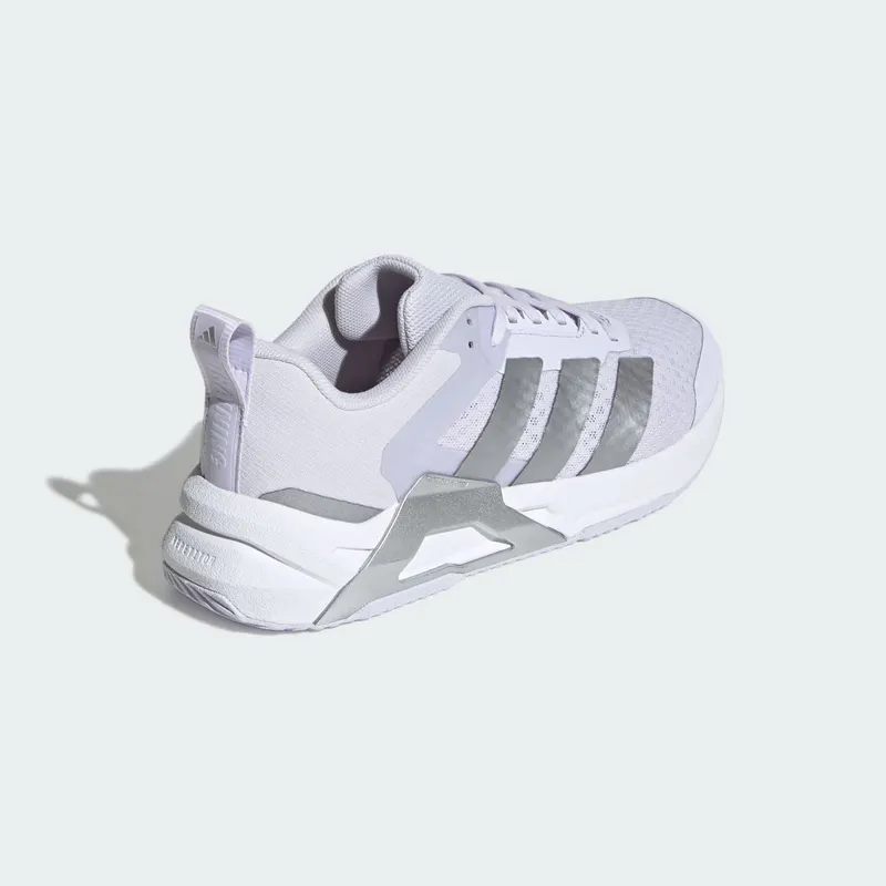 Adidas Dropset Control Training Shoes Frozen Purple / Silver Metallic / Cloud White (KJ9167)