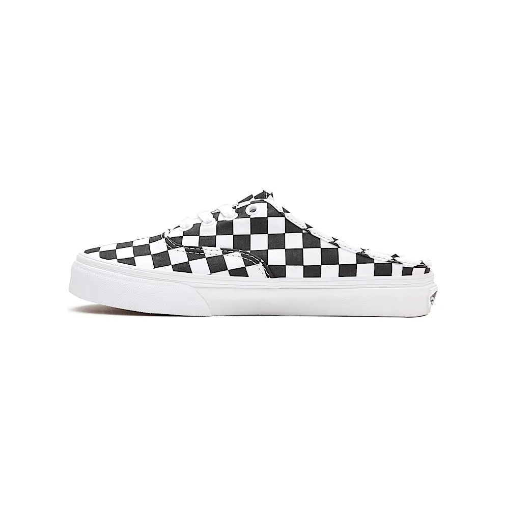 Vans Authentic Mule Checkerboard Black White (VN0A54F75GU)