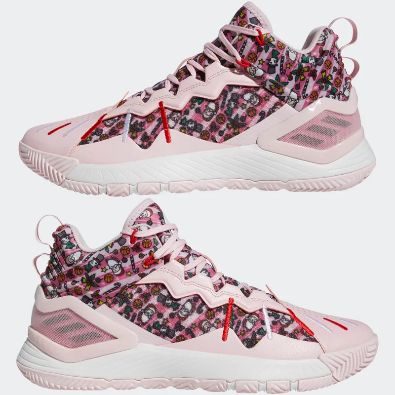 adidas D Rose Son of Chi Christmas Clear Pink / Rose Tone / Cloud White (GW3839)