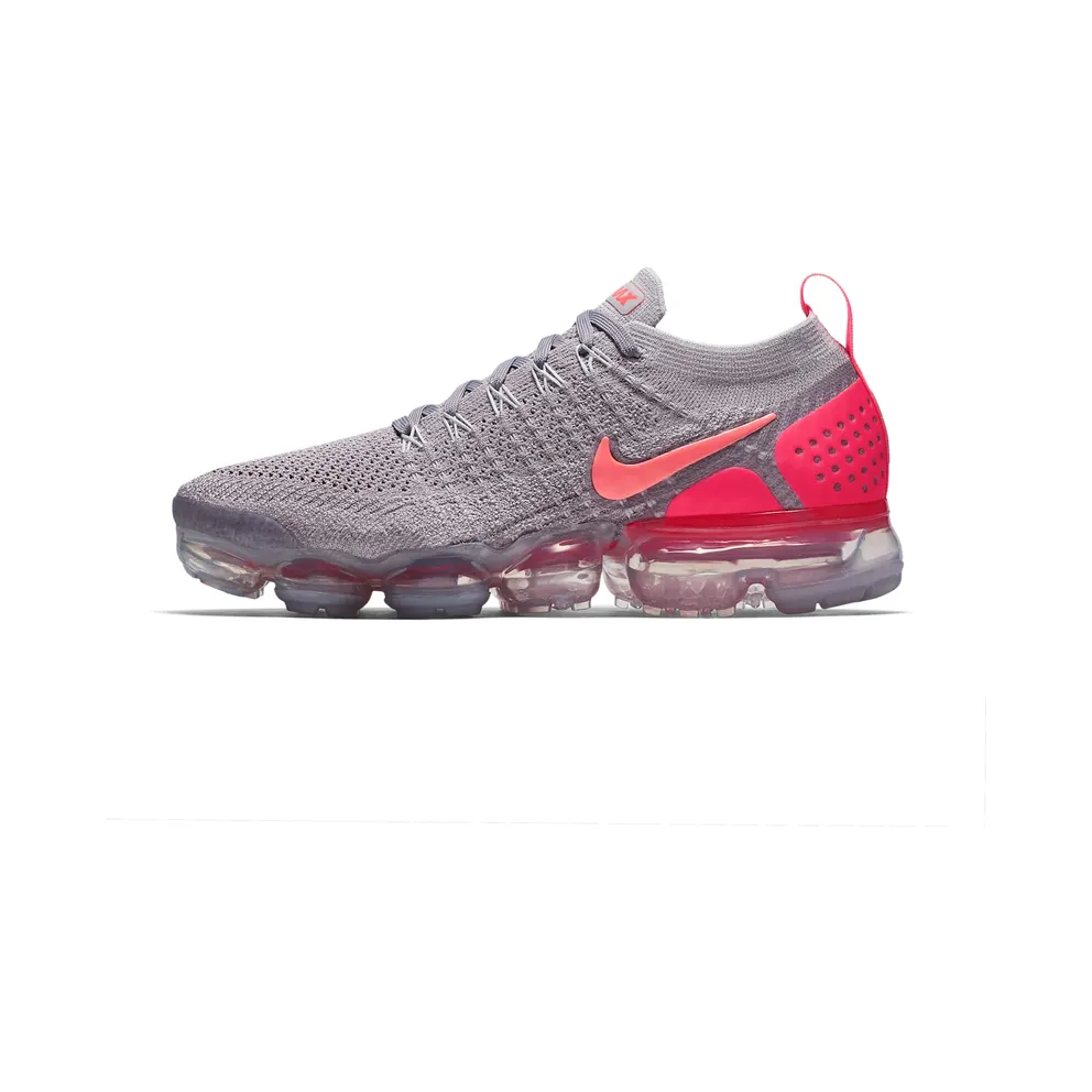 Nike Air VaporMax 2 Atmosphere Grey Crimson Pulse (W)