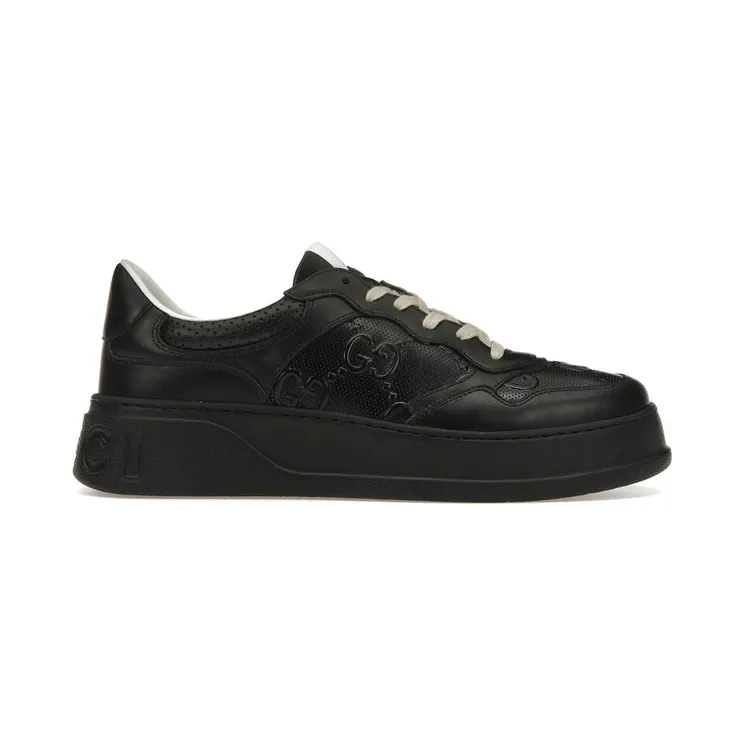 Gucci GG Embossed Black Leather (669582 1XL10 1000)