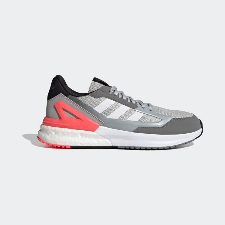 adidas Nebzed Super BOOST Grey Two / Cloud White / Core Black (GW1106)