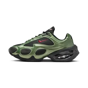 Nike Air Max Muse “Black / Oil Green / Metallic Silver / University Red” (FV1920-004)