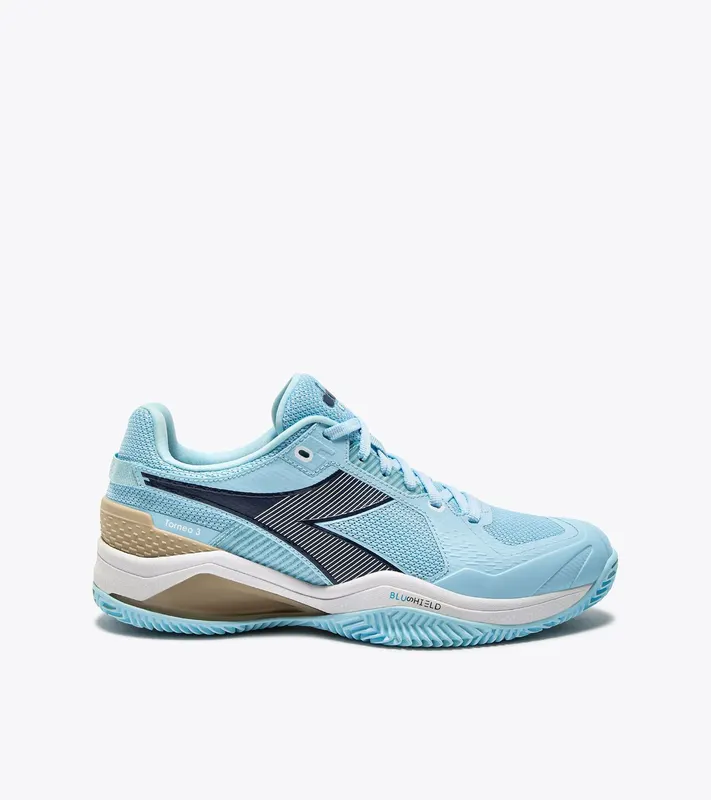 Diadora Blushield Torneo 3 W Clay Corydalis Blue / Black Iris – “Blue” (101.181469_D1291)