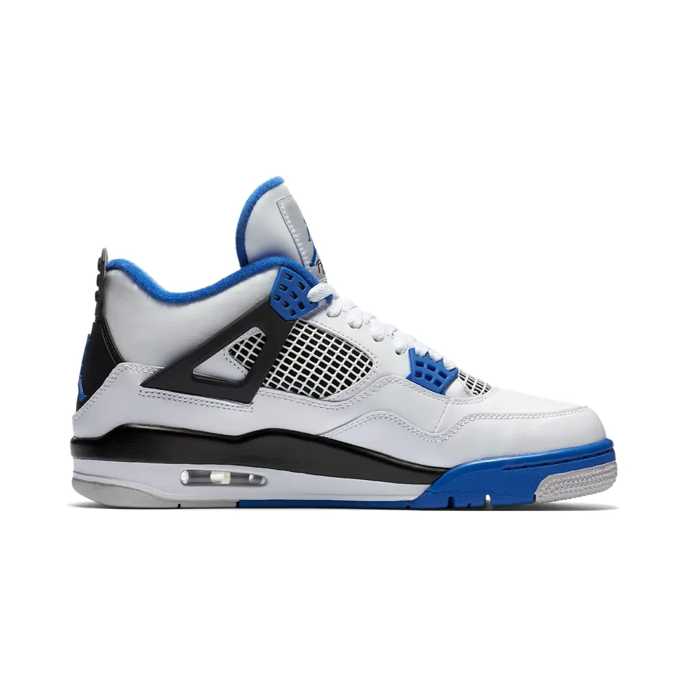 Air Jordan Nike AJ 4 IV Retro White Motorsports (2017) (308497-117)