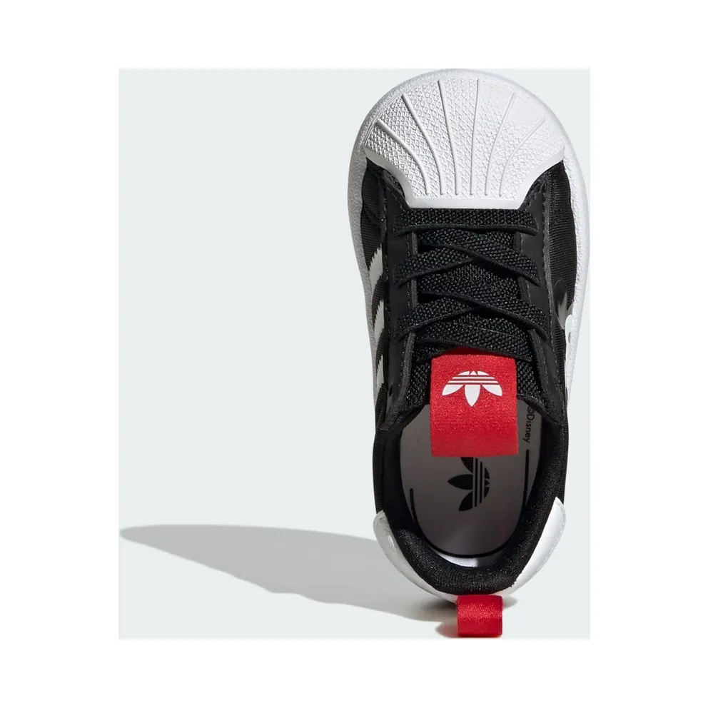 Adidas ADIDAS DISNEY MICKEY MOUSE adiFOM SUPERSTAR 360 SHOES Core Black / Cloud White / Better Scarlet (JH5179)