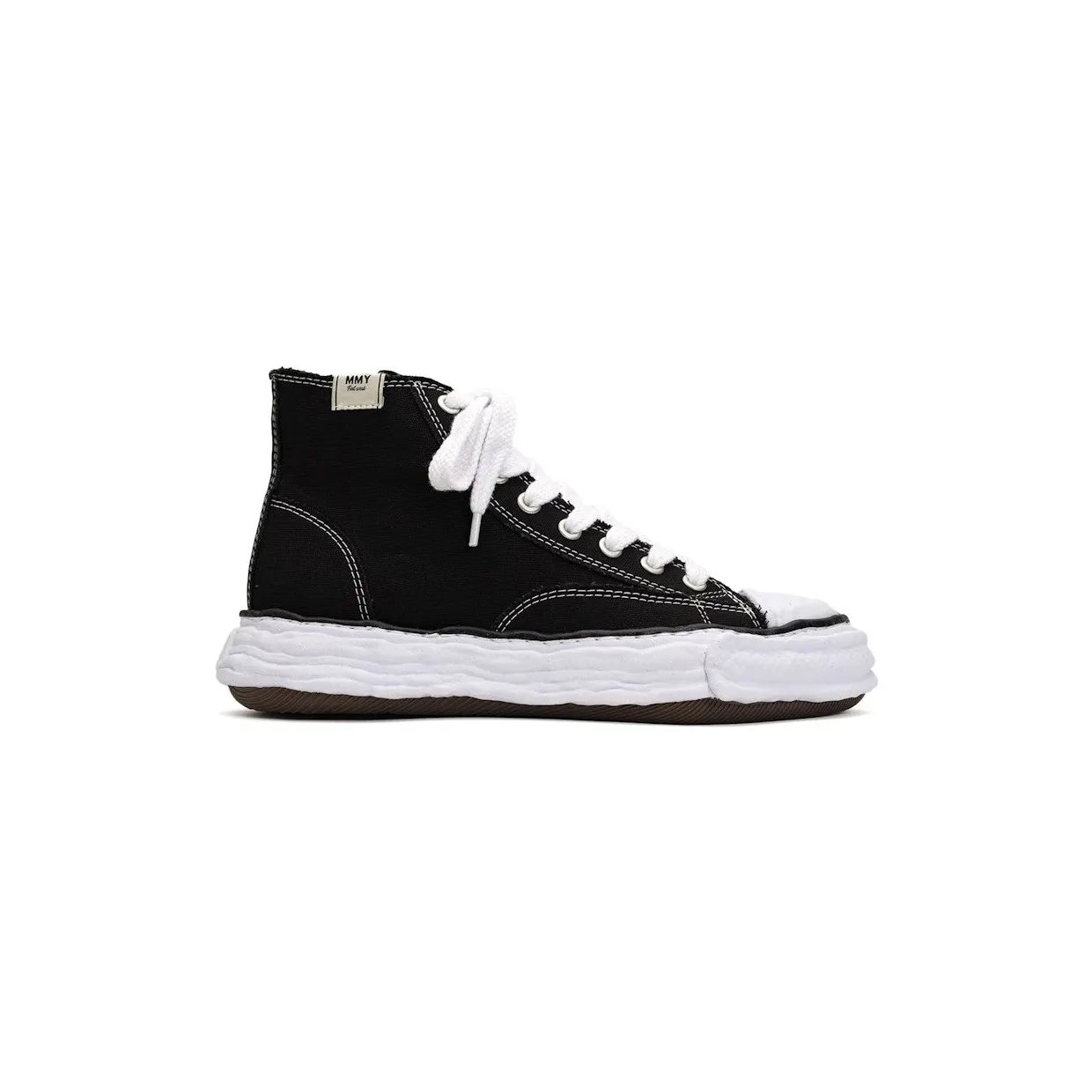 Maison Mihara Yasuhiro Peterson 23 OG Sole Canvas High Black White (A11FW701-BLKWHT)