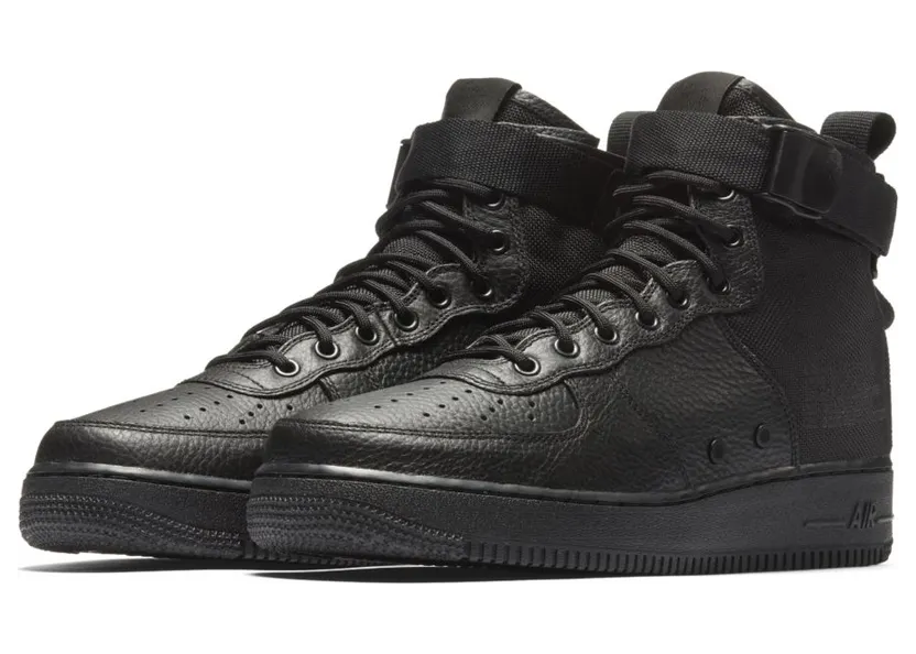 Nike SF Air Force 1 Mid Triple Black