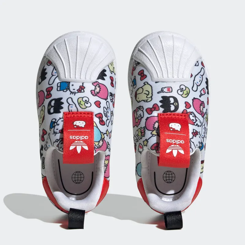 Adidas Superstar 360 Cloud White / Vivid Red / Core Black (HQ4092)