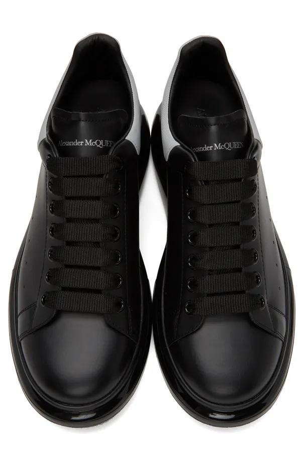 Alexander McQueen Oversized Black Grey (610812WIA4X) (5)