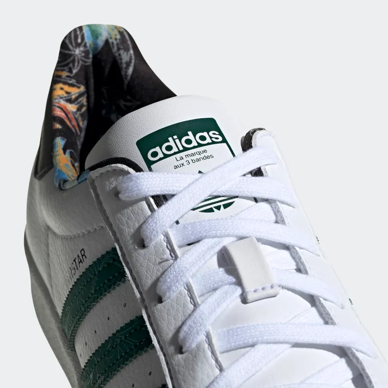 Adidas Superstar Cloud White / Collegiate Green / Core Black (FZ3630)