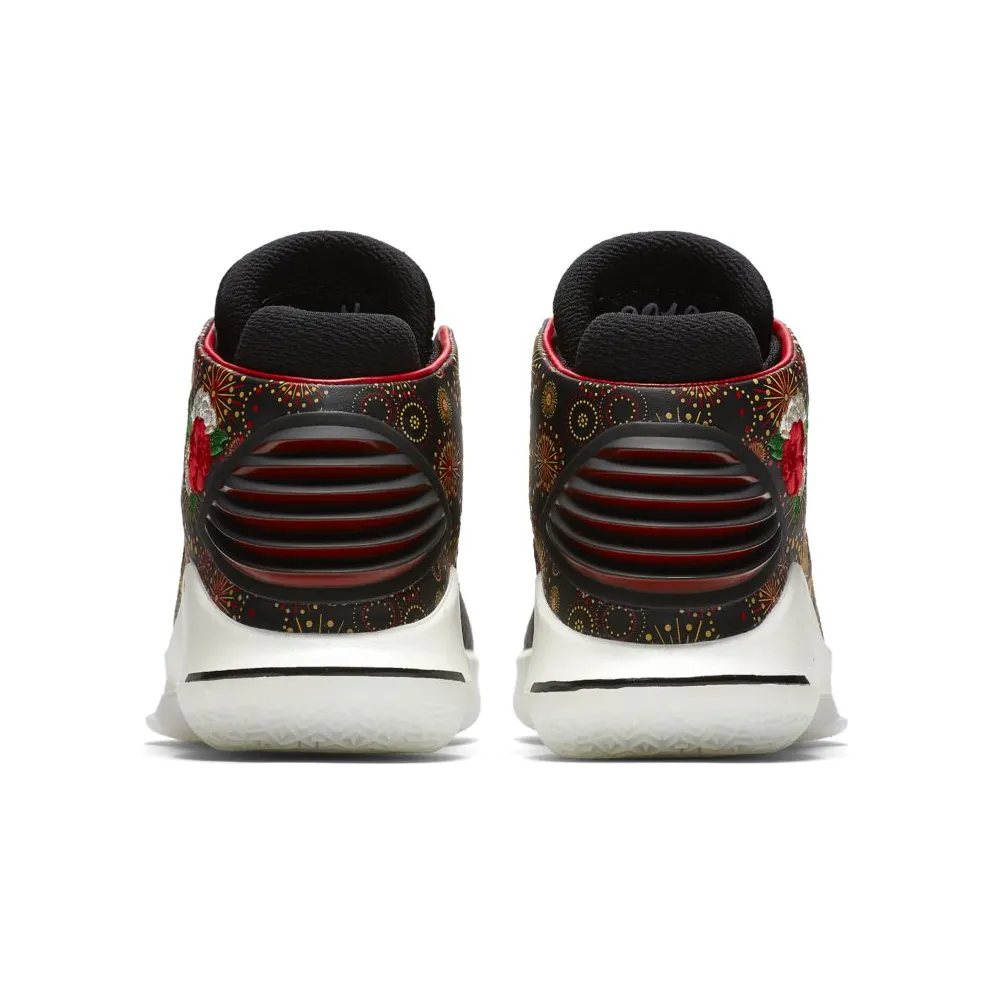 Jordan XXXII Chinese New Year 2018 (China Release) Black/University Red-White-Metallic Gold (AJ6333-042)