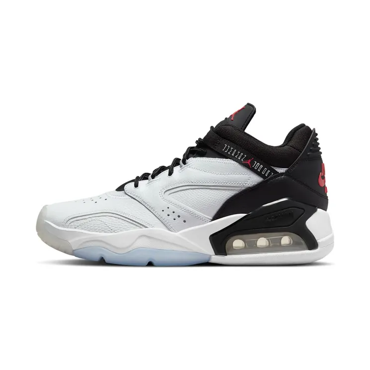 Jordan Point Lane “Black / White / Wolf Grey / University Red” (DR0293-001)