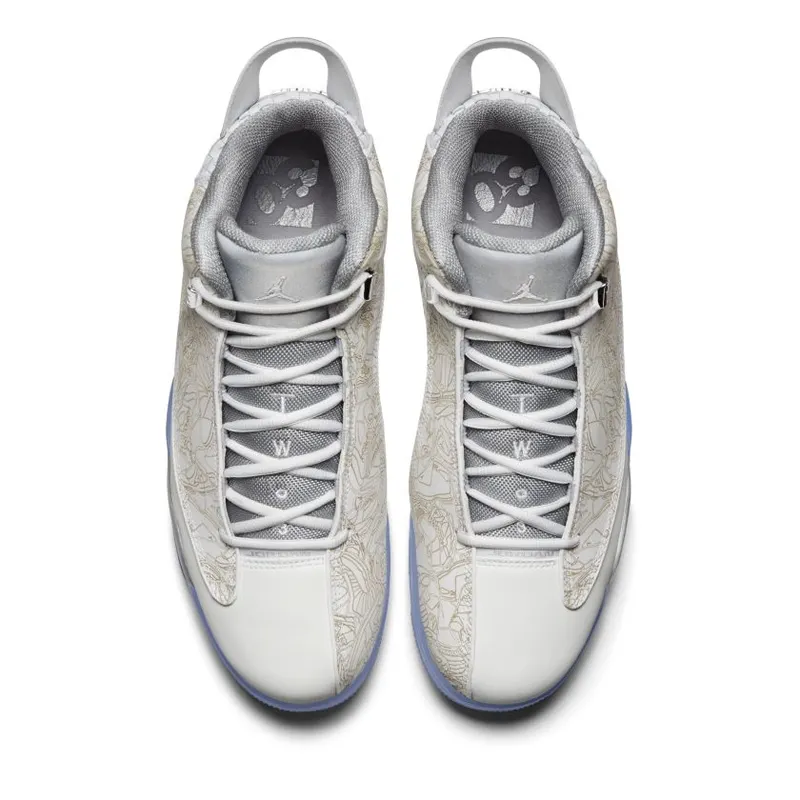 Jordan Dub Zero Laser White/White-Metallic Silver (705413-100)