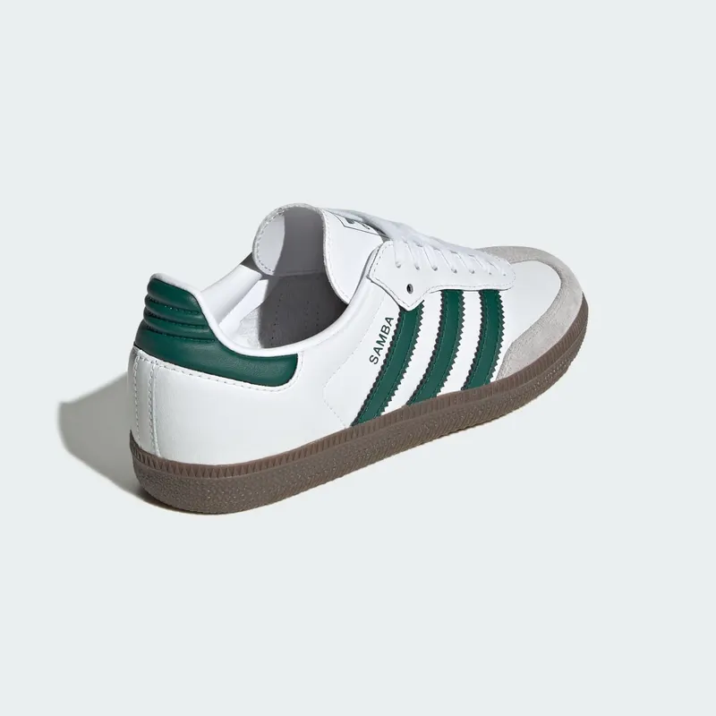 adidas Samba OG White Collegiate Green Gum (JQ2843)