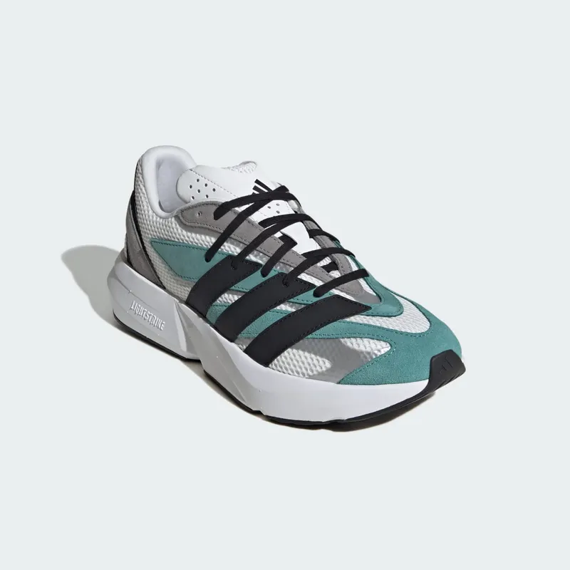 Adidas Lightblaze Cloud White / Core Black / Powder Teal (JR3462)