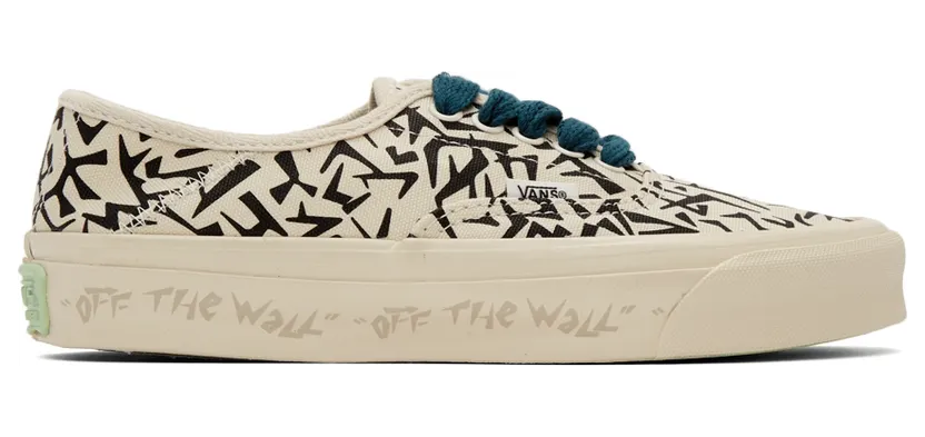 Vans Black & Off-White Style 43 LX Sneakers (VN0A7Q4YA6U)