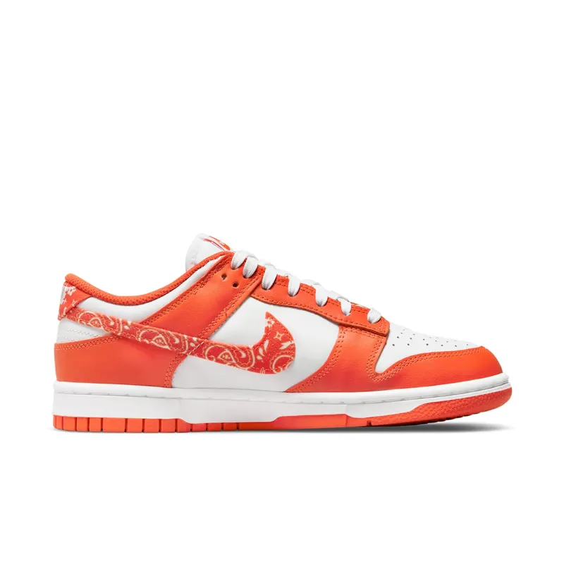 Nike Dunk Low Essential Paisley Pack Orange – “Orange / White” (DH4401-103)