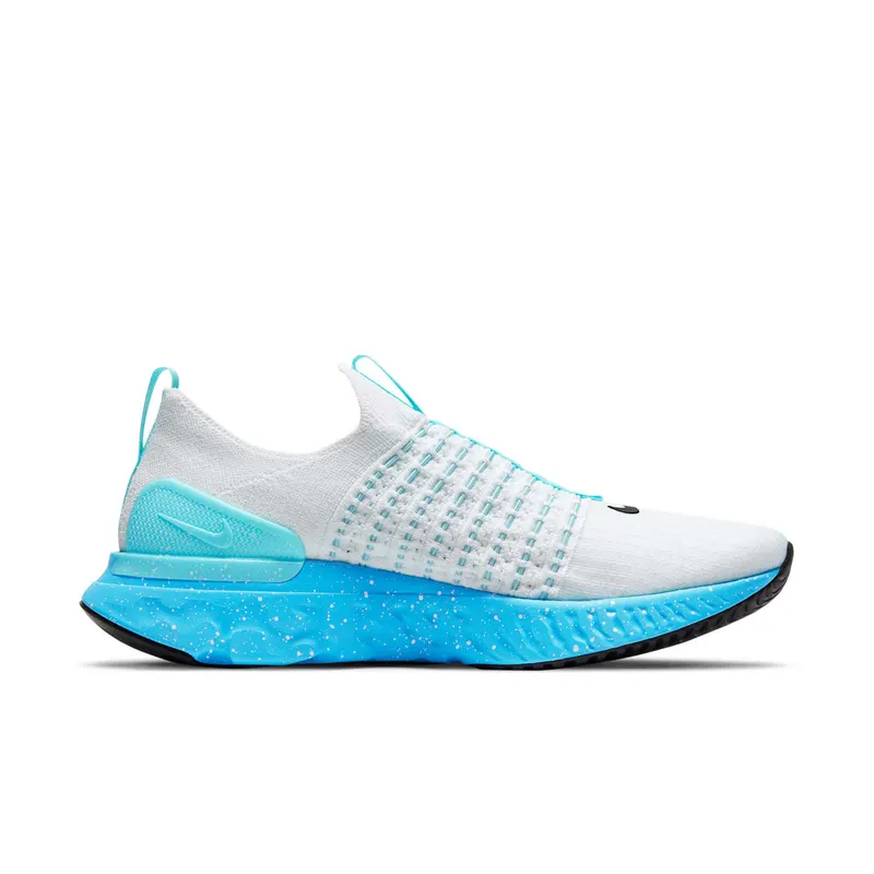 Nike React Phantom Run Flyknit 2 White Glacier Blue (DD9662-100)
