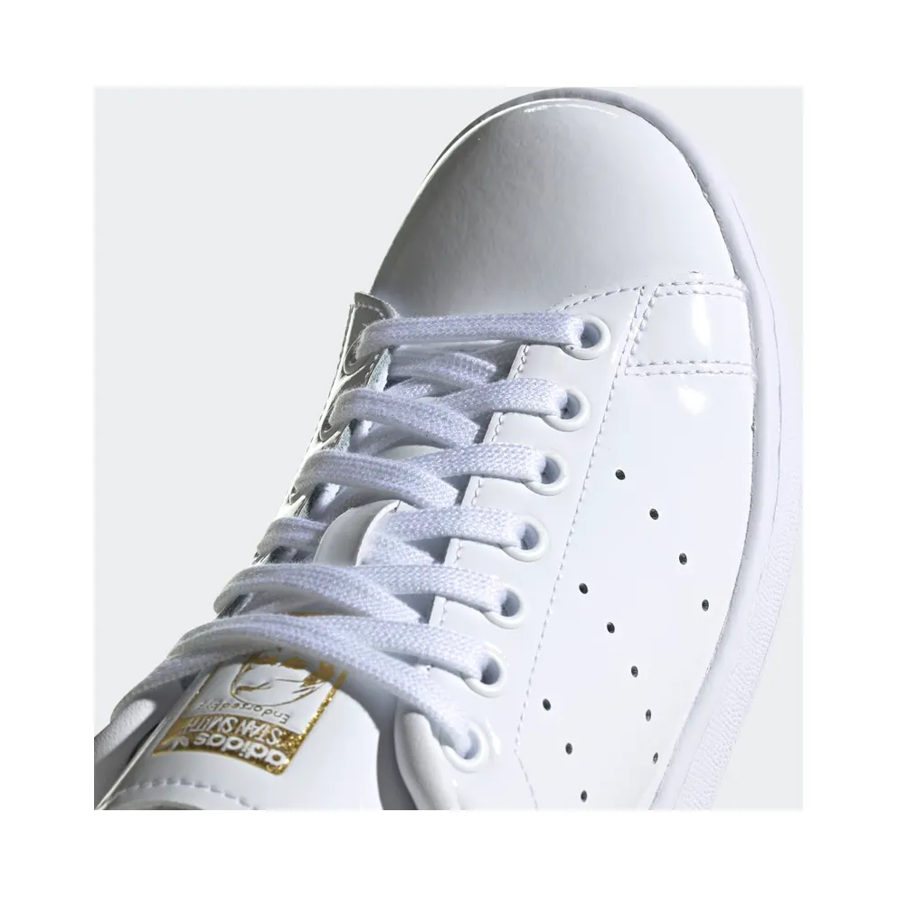 adidas Stan Smith Shiny Snakeskin (W) Cloud White/Core Black/Gold Metallic (FV3422)