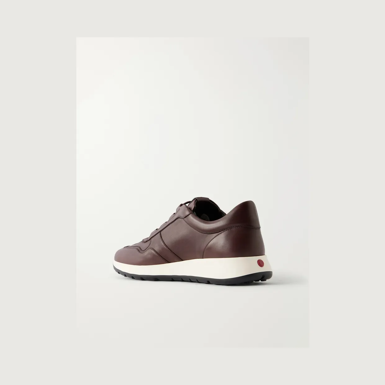 Tod’s Paneled Leather Sneakers Dark brown (XXM79K0IP51THC) (4)