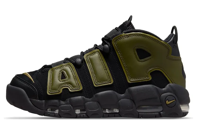 Nike Air More Uptempo Rough Green – “Black / Rough Green” (DH8011-001)