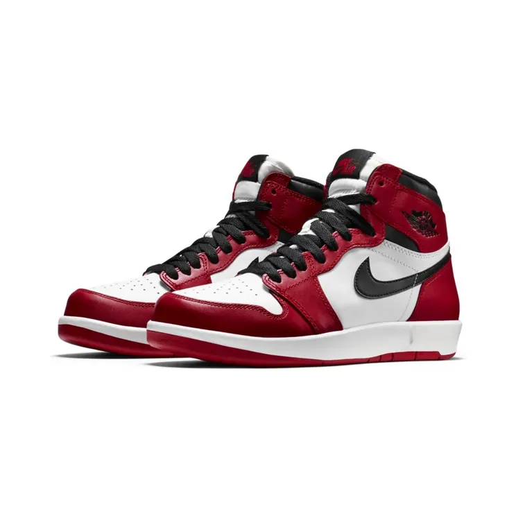 Air Jordan 1 High’The Return’ BG Varsity Red/Black-White (768862-601)