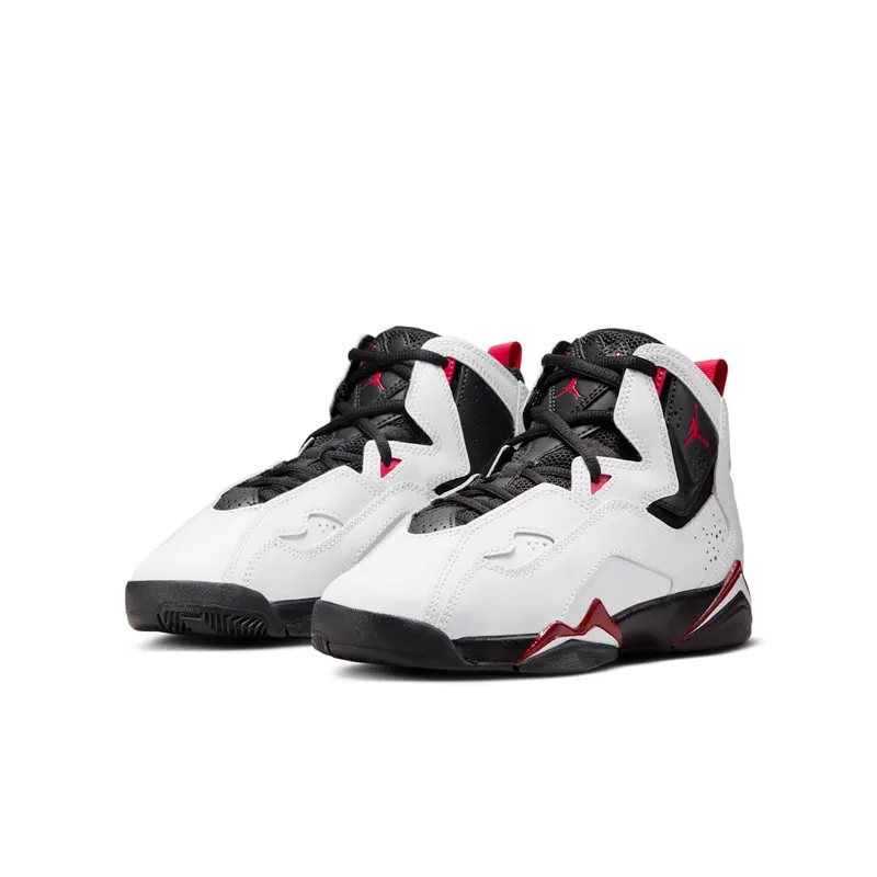 Jordan True Flight White Varsity Red Black (343795-100)