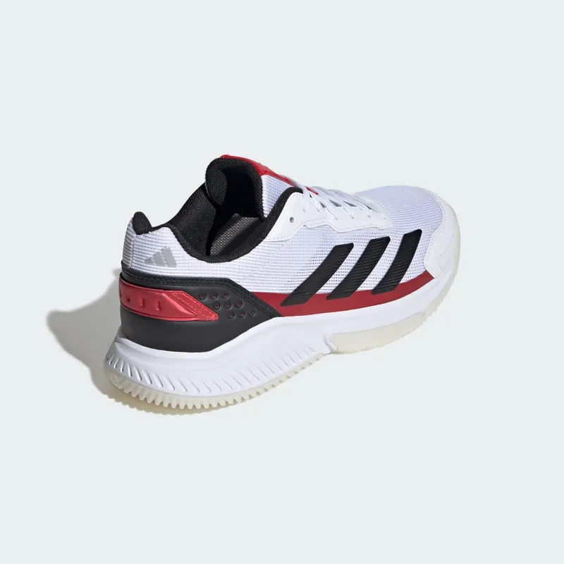 Adidas Courtquick Padel Cloud White / Core Black / Lucid Red (IE3925)