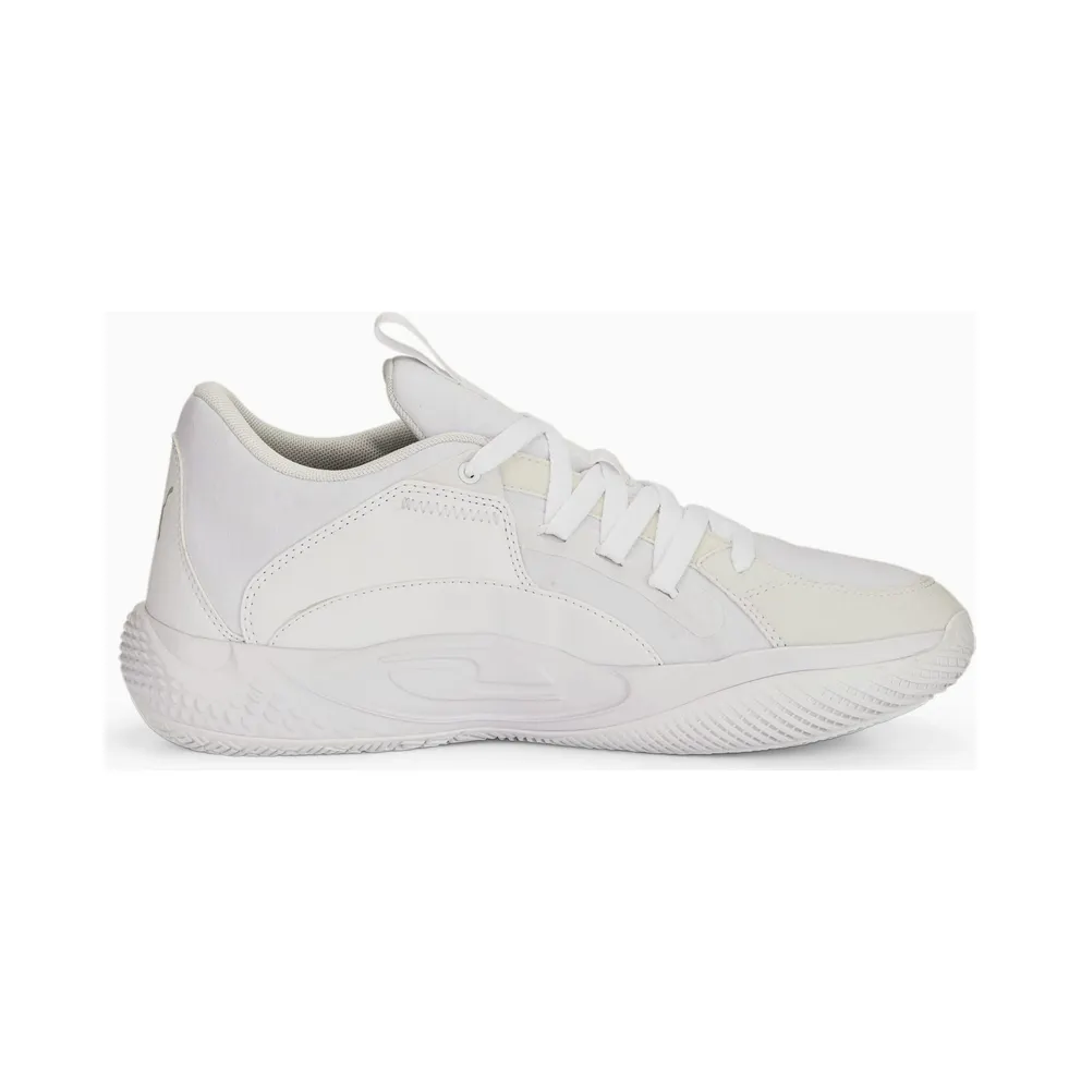 Puma Court Rider Chaos Jewel Basketball Shoes White/Black (378051-02)