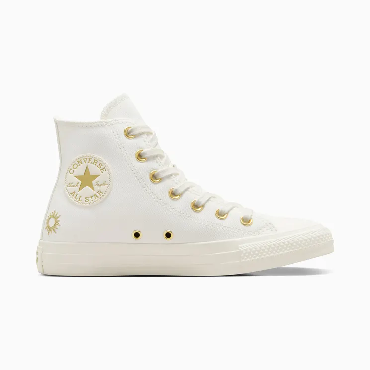 Converse Chuck Taylor All Star Luck Charms Vintage White/Egret/Gold (A13408C)