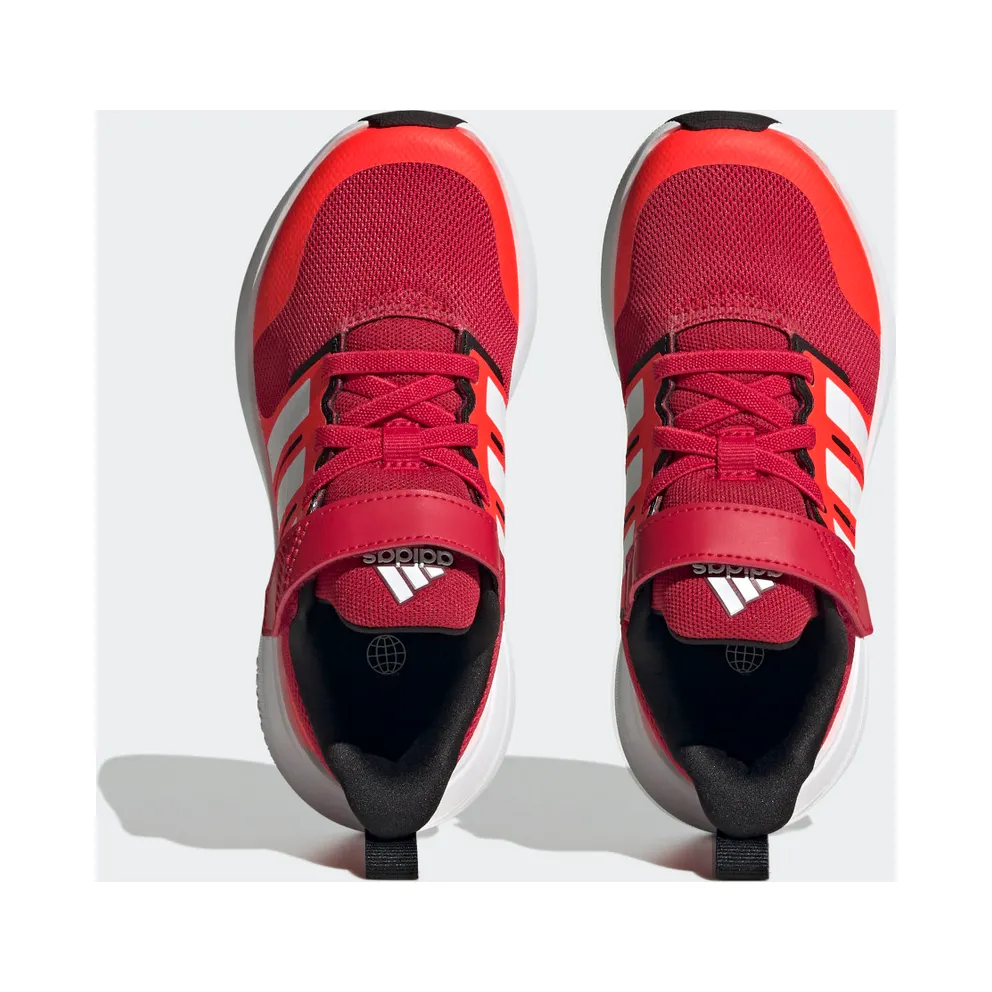 Adidas FortaRun 2.0 Cloudfoam Elastic Lace Top Strap Better Scarlet / Cloud White / Solar Red (HP5445)