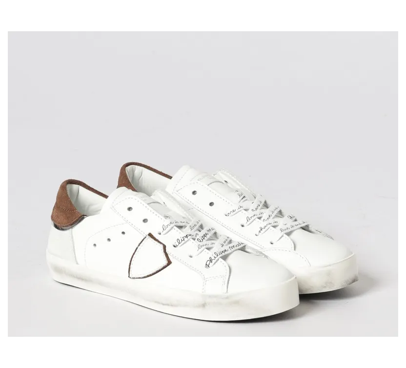 Philippe Model Junior Leather Sneakers Philippe Model White (833361)