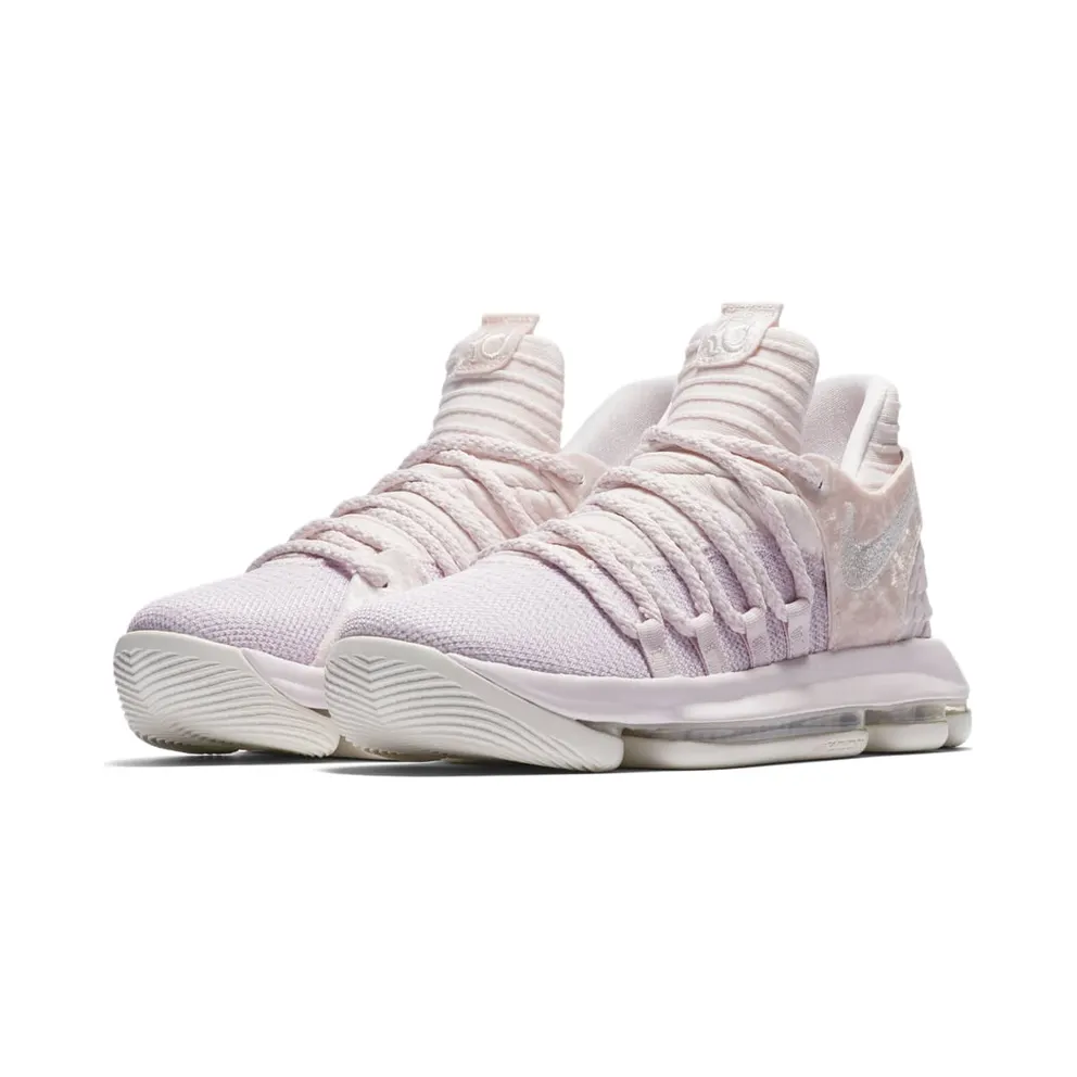 Nike KD 10 Aunt Pearl (GS) Pearl Pink/White-Sail (AQ4264-601)