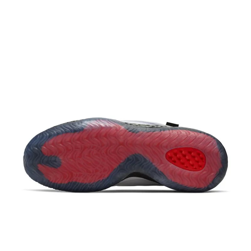 Nike KD Trey 5 VII White Bright Crimson Black White/Wolf Grey-Bright Crimson-Black (AT1200-100)