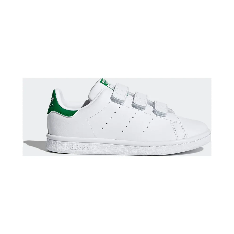 Adidas Stan Smith CF Velcro PS ‘White Green’ Running White Ftw / Running White / Fairway (M20607)