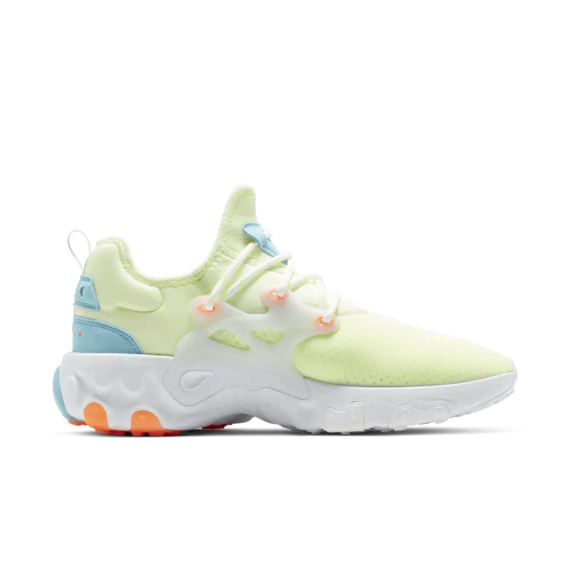 Nike React Presto Barely Volt Barely Volt/Hyper Crimson-Blue Gaze-Volt-White (AV2605-700)